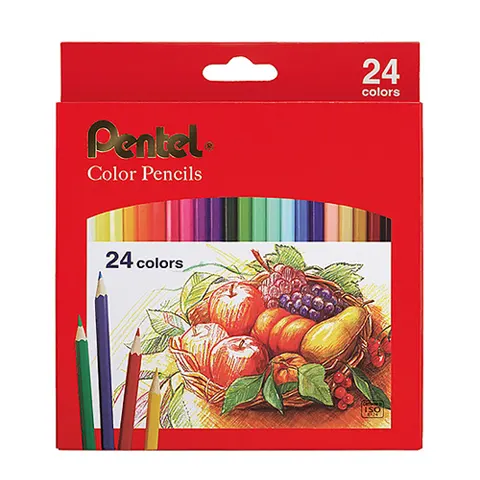 Pentel飛龍 CB8-24-24色彩色鉛筆(#畫材)