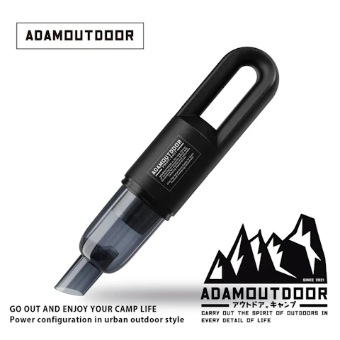 ADAMOUTDOOR 充電式無線吸塵器 黑