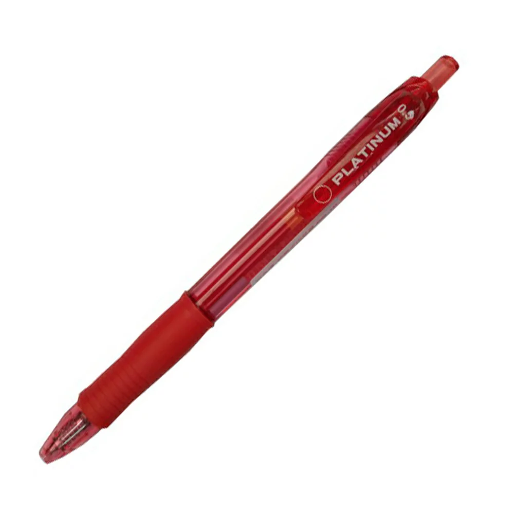 GS-10 0.5mm按壓式中性筆-紅