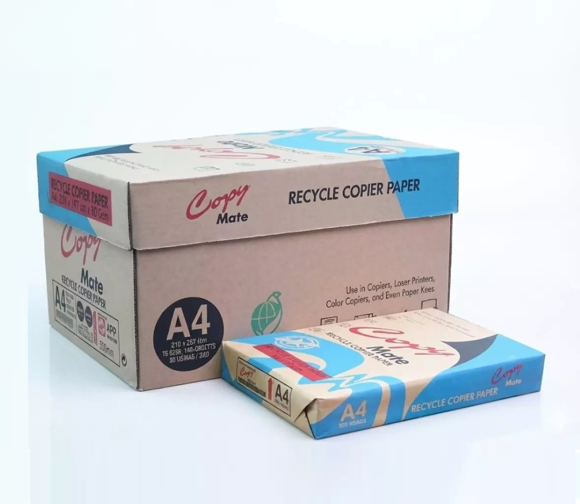 copy mate A4 70p再生影印紙(環保證號15897)