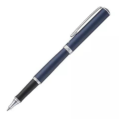 Pentel飛龍-金屬鋼珠筆K611SC-AT-0.7mm-消光藍軸(客製化刻字筆)