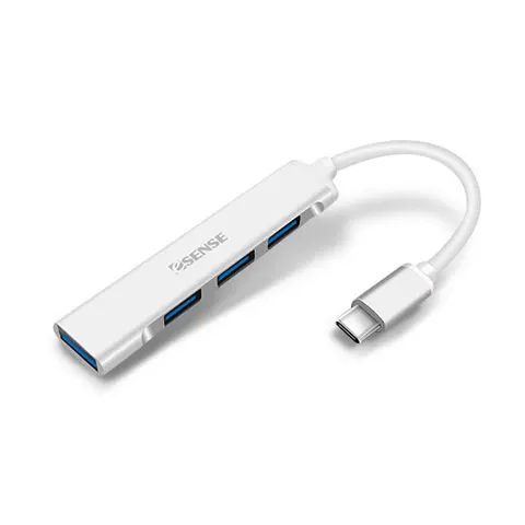 Esense Type-C鋁合金4埠USB 3.1 HUB