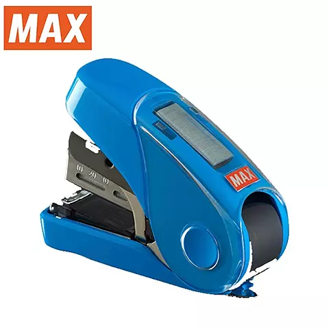 MAX美克司 HD-10FL3K/B 平針雙排訂書機 藍色