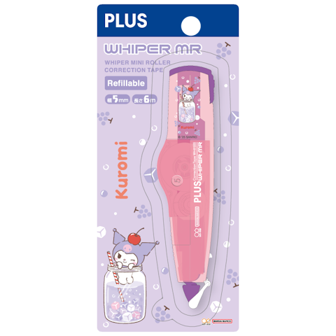 PLUS普樂士 52-922 智慧型滾輪修正帶-庫洛米
