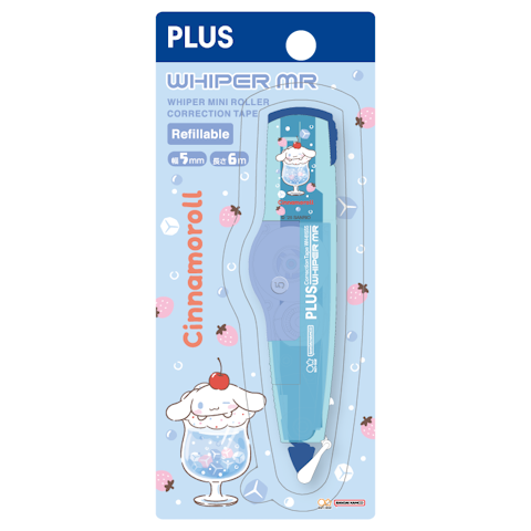 PLUS普樂士 52-923 智慧型滾輪修正帶-大耳狗