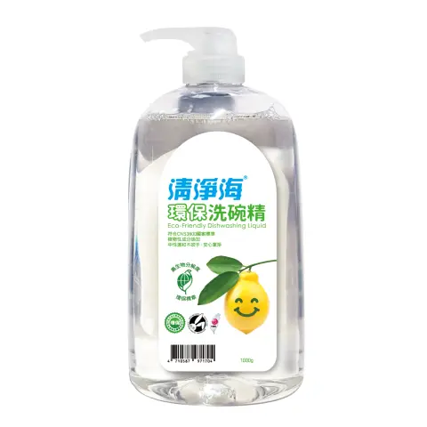 清淨海 環保洗碗精1000ml-壓頭