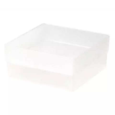 SHUTER樹德 SB-1414H PP方塊盒 本透(14x14x6.2cm)