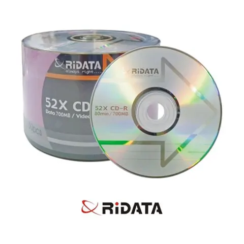 錸德 CD-R 52X/700MB 50片 裸裝